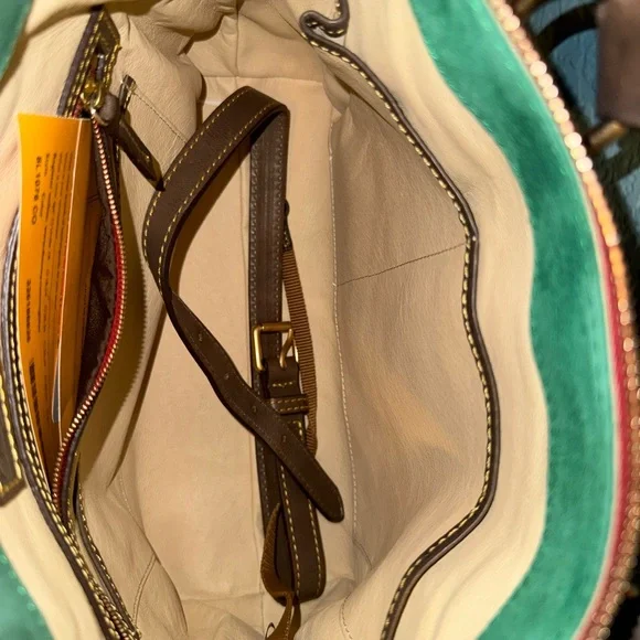 Dooney & Bourke Cameron Satchel – 100% Leather – Taupe - Picture 5 of 10